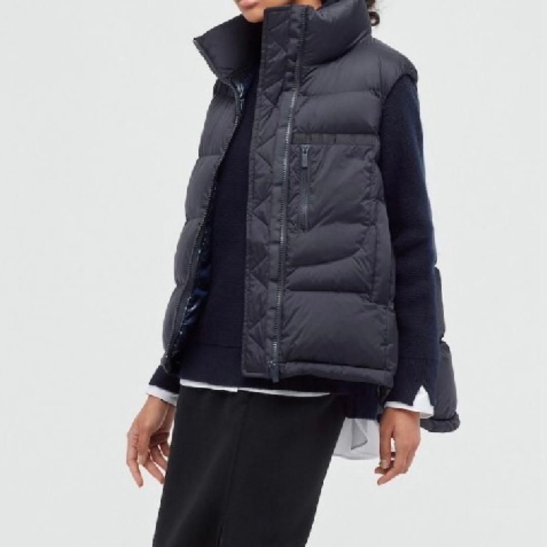 新品未使用 UNIQLO ＋J ダウンベスト 黒 M
