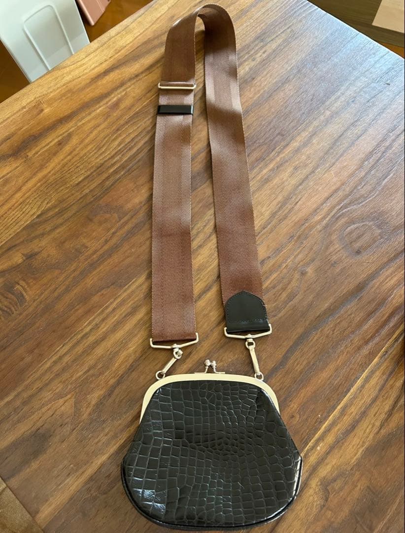 COMME des GARÇONS がま口ショルダーバッグ