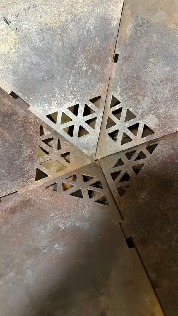 asimocrafts ステンレス焚火台　takibi_no_asi