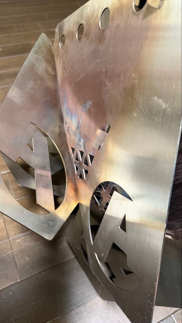 asimocrafts ステンレス焚火台　takibi_no_asi