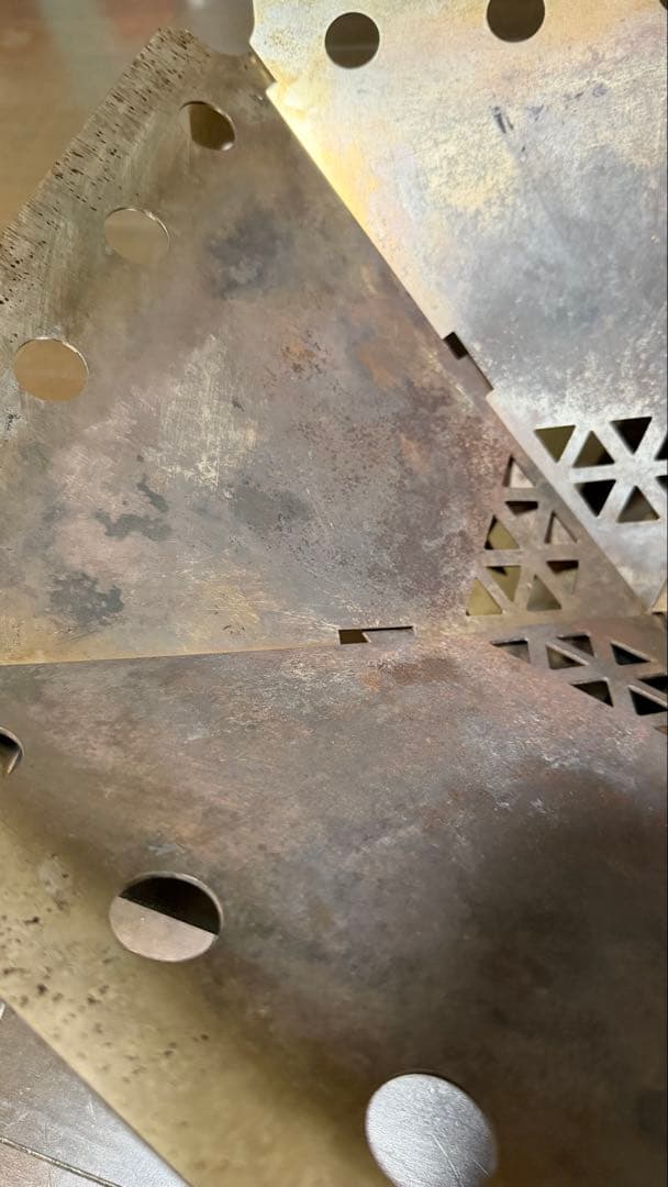 asimocrafts ステンレス焚火台　takibi_no_asi