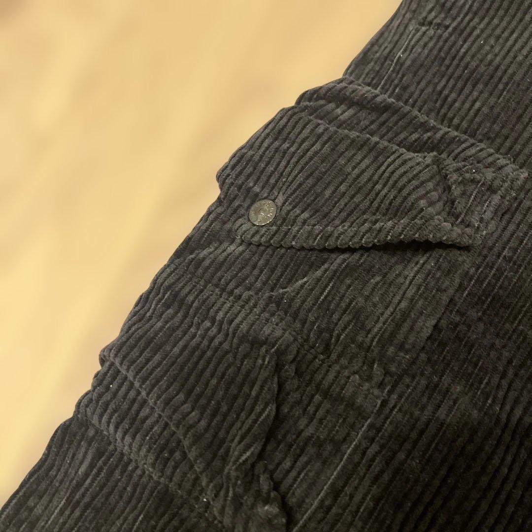 ストーンアイランド コーデュロイ カーゴパンツ ブラック 29