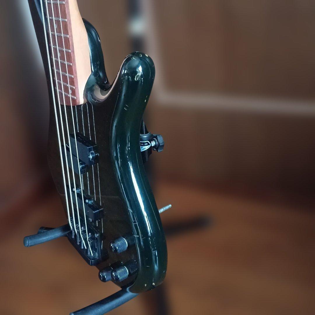 日本製　Ibanez SR エレキベース 4弦 グラデーションブラック