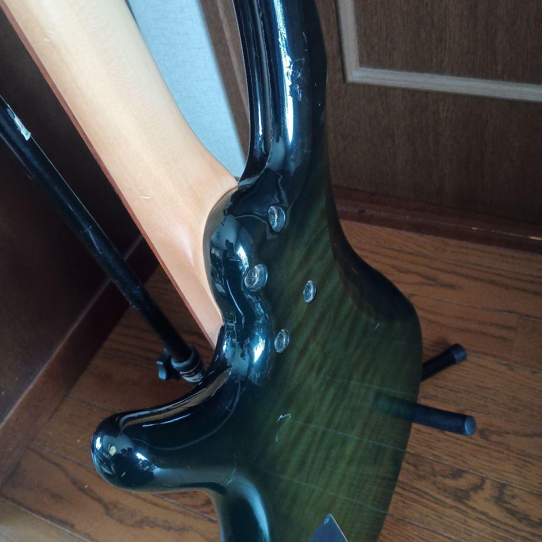 日本製　Ibanez SR エレキベース 4弦 グラデーションブラック