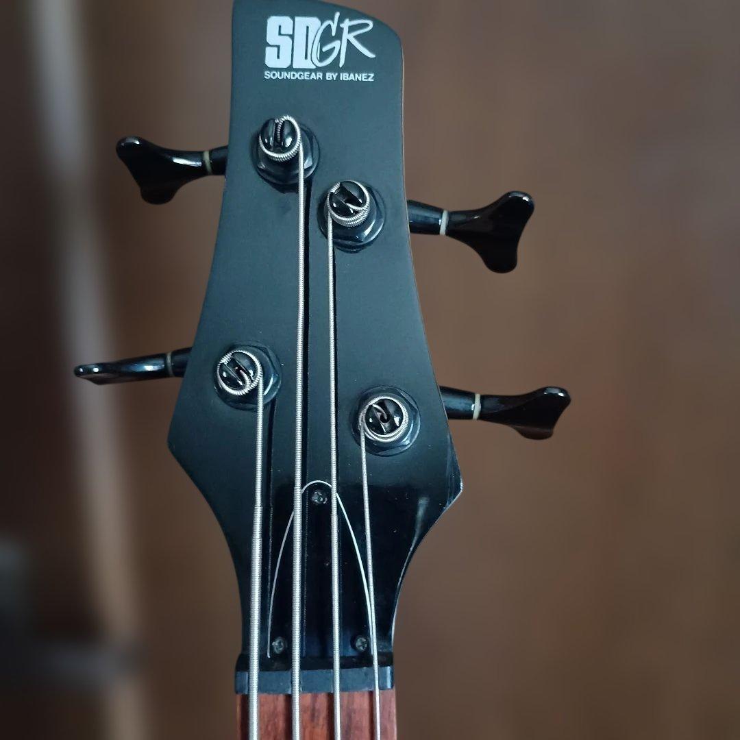 日本製　Ibanez SR エレキベース 4弦 グラデーションブラック