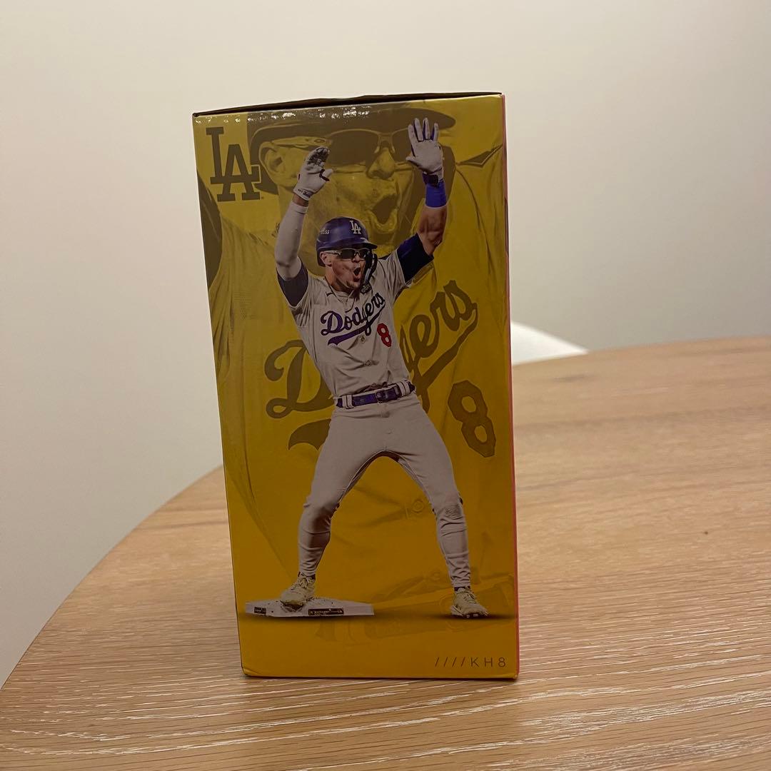 【美品】Dodgers Kiké Hernándezボブルヘッドドジャース未開封