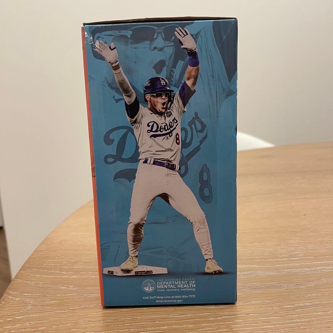【美品】Dodgers Kiké Hernándezボブルヘッドドジャース未開封