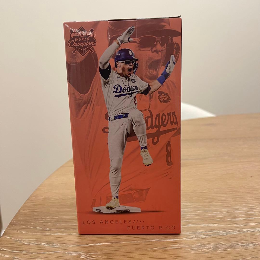 【美品】Dodgers Kiké Hernándezボブルヘッドドジャース未開封