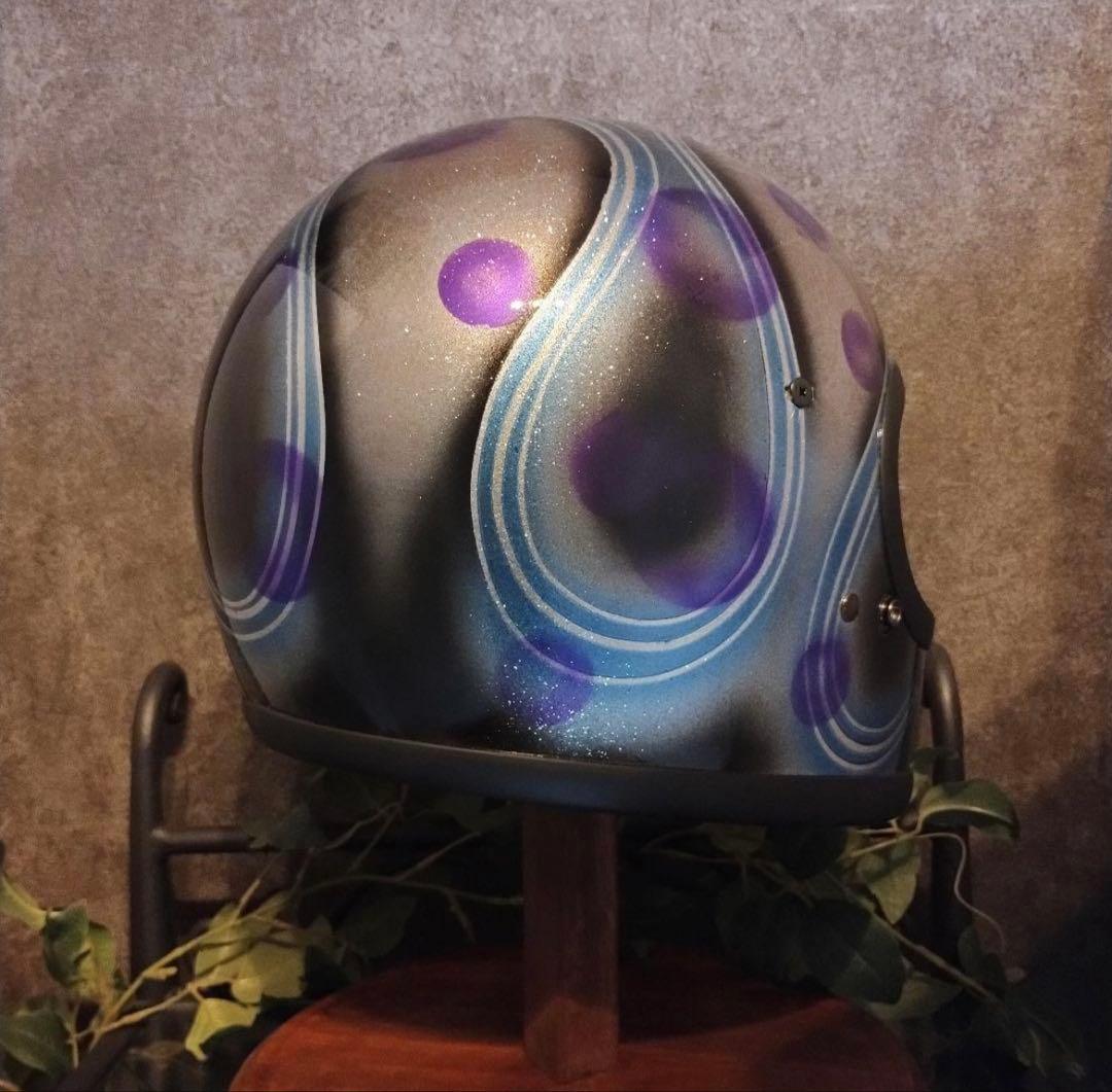 最終値下げ　新品一点物　カスタムペイント　フルフェイスヘルメット　族ヘル