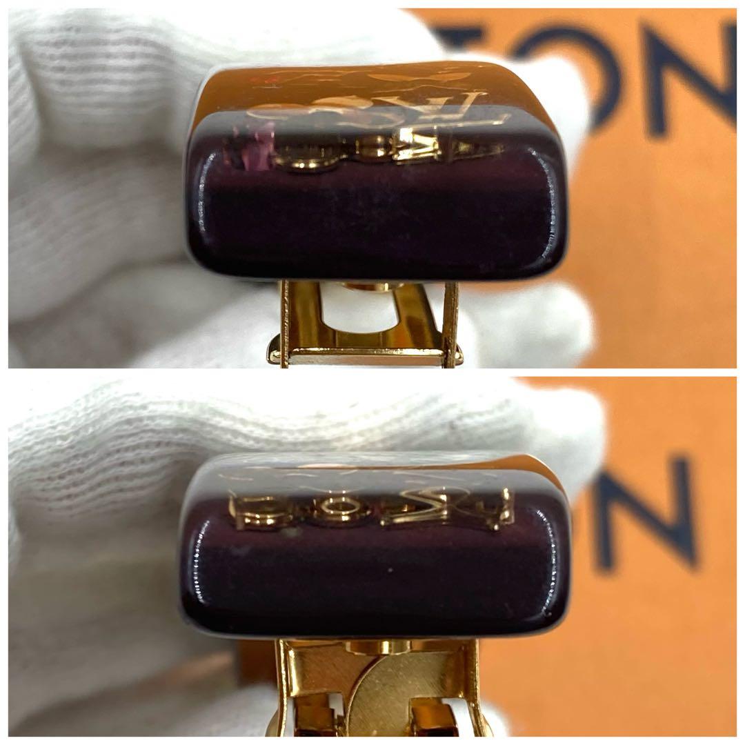 【美品】ルイヴィトン モノグラム バレッタ アンクルージョン M65304