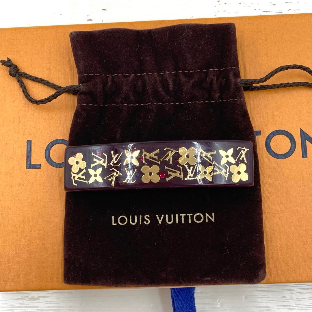 【美品】ルイヴィトン モノグラム バレッタ アンクルージョン M65304
