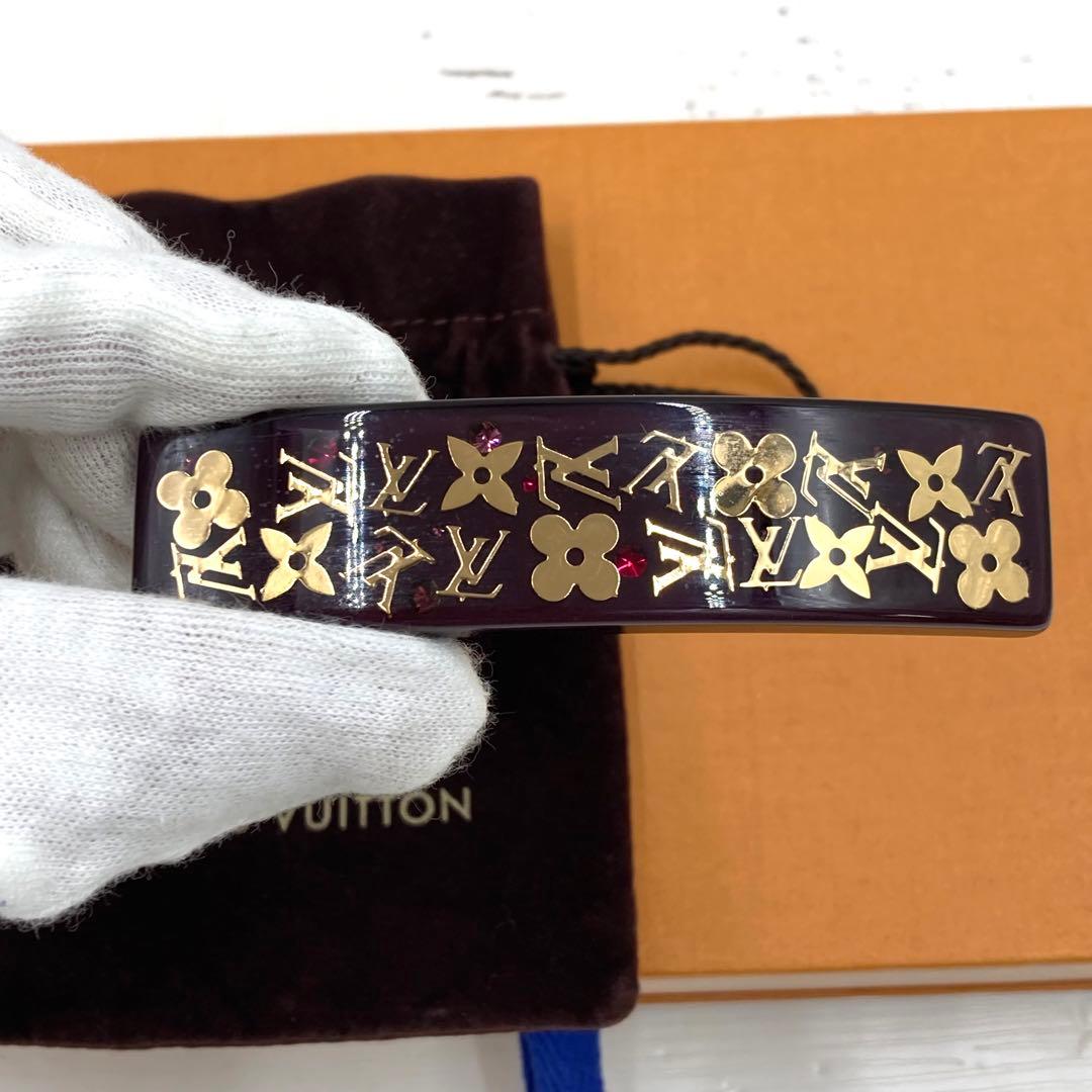 【美品】ルイヴィトン モノグラム バレッタ アンクルージョン M65304