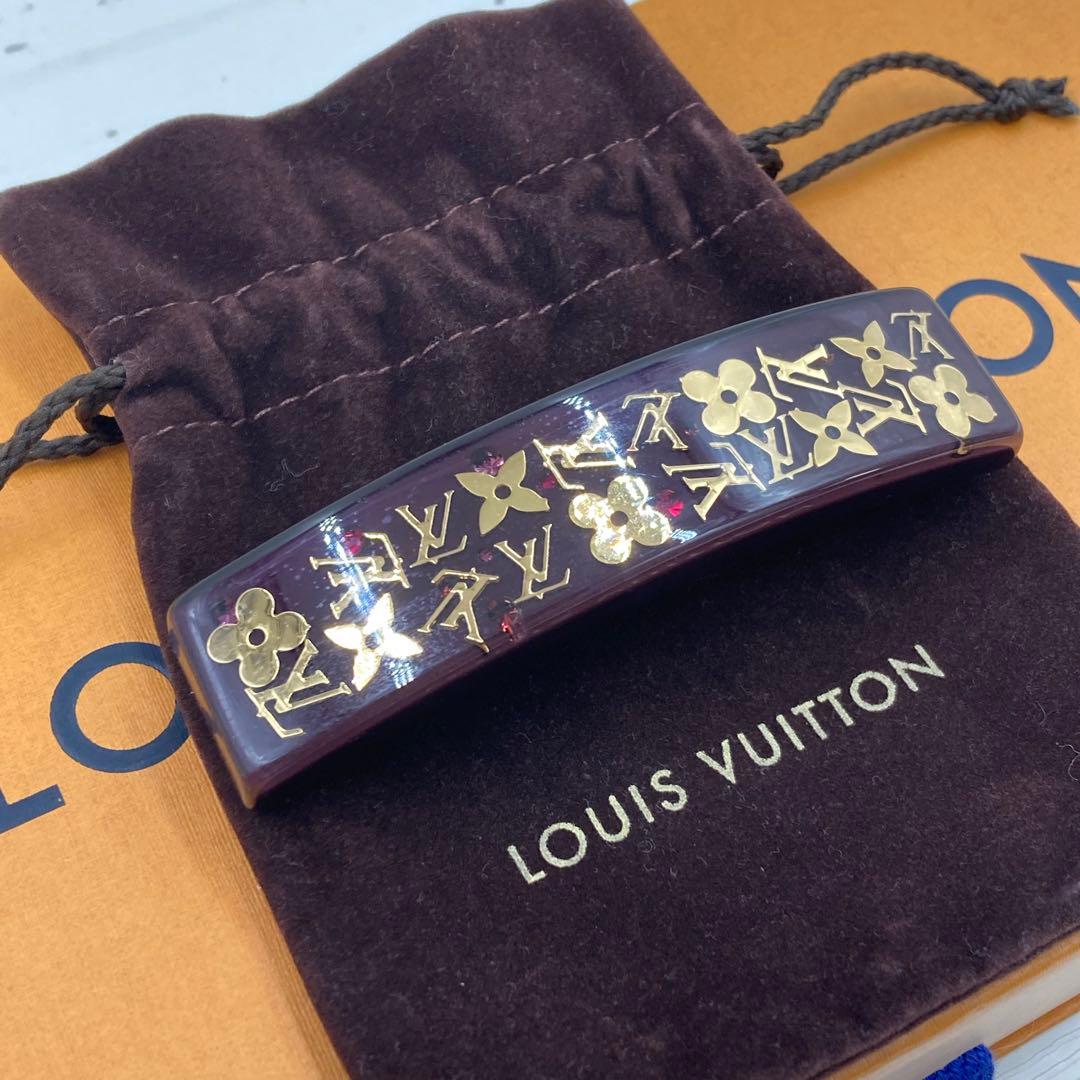 【美品】ルイヴィトン モノグラム バレッタ アンクルージョン M65304