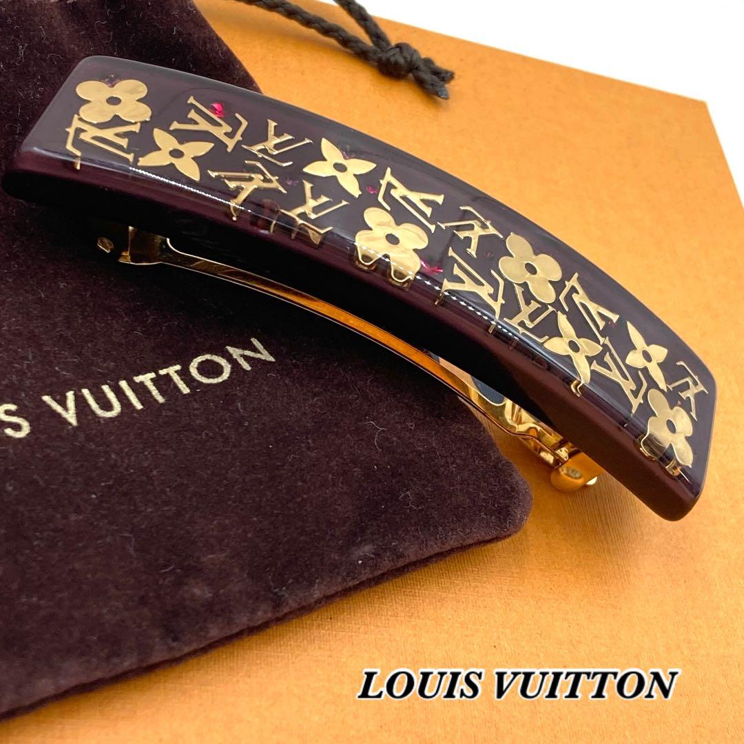 【美品】ルイヴィトン モノグラム バレッタ アンクルージョン M65304