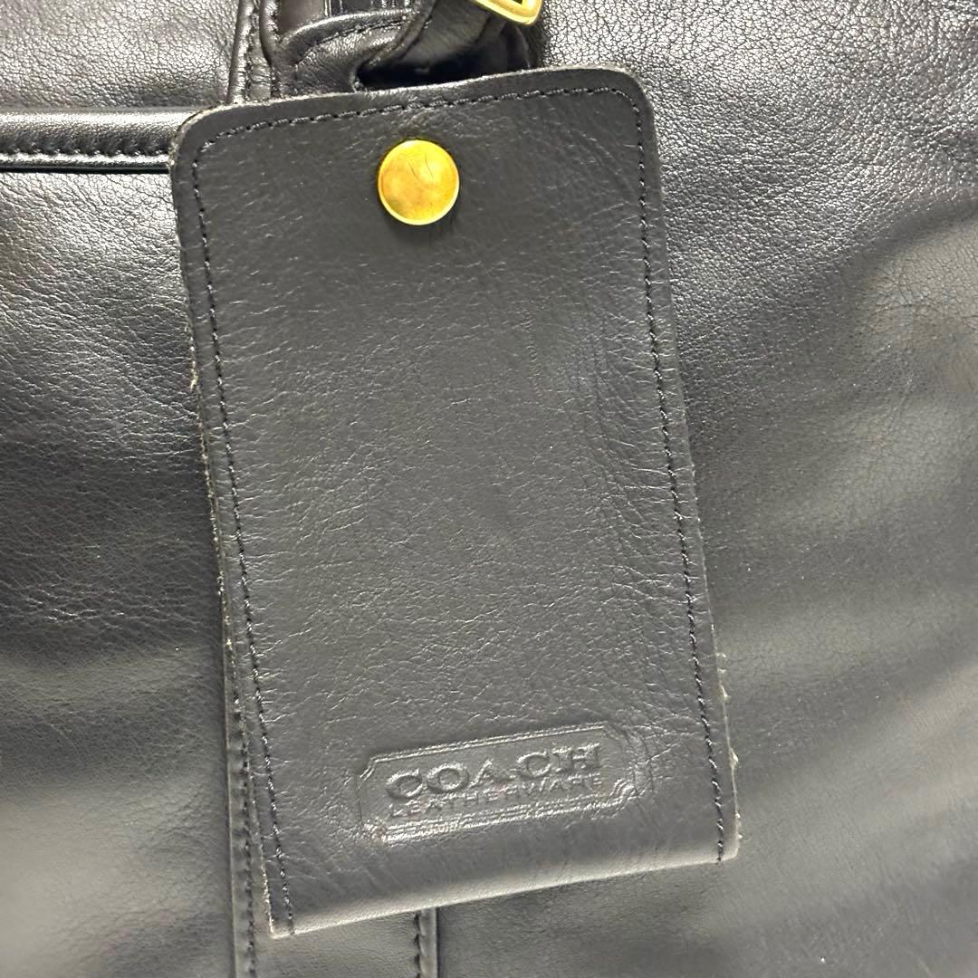 美品 80s OLD COACH USA製 ボストンバッグ ドラムバッグ レザー