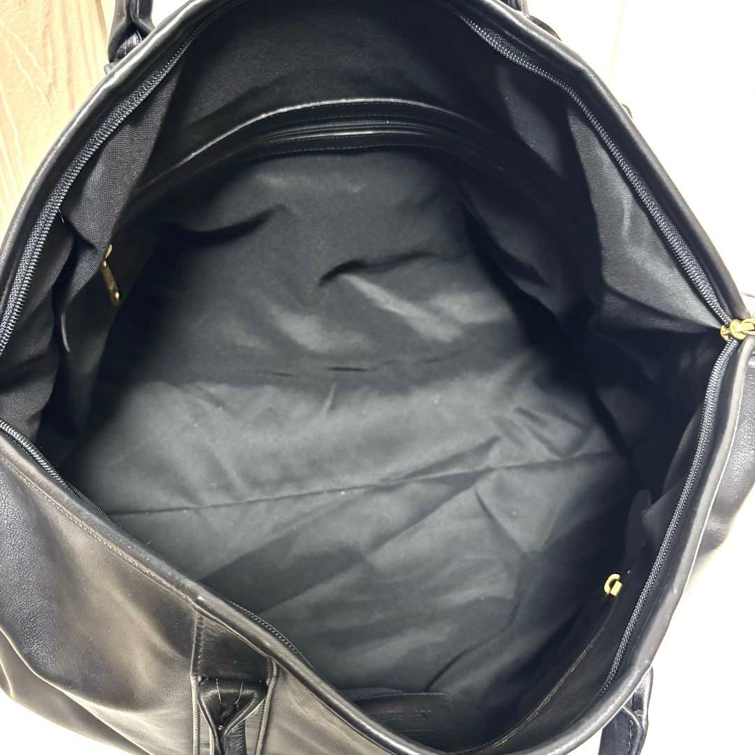 美品 80s OLD COACH USA製 ボストンバッグ ドラムバッグ レザー