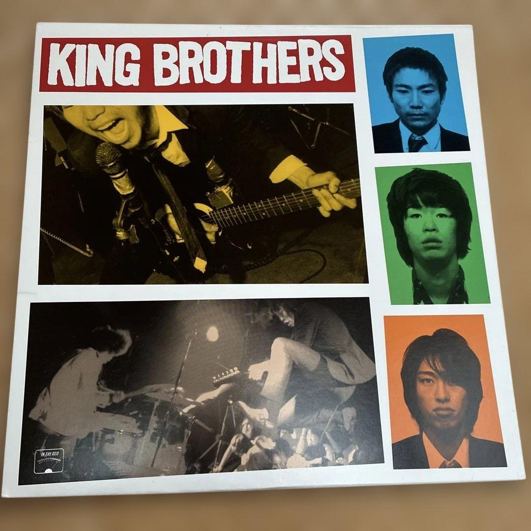 KING BROTHERS 赤いLPレコード キングブラザーズ