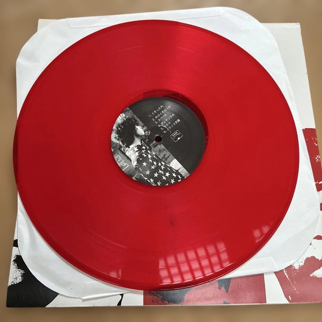 KING BROTHERS 赤いLPレコード キングブラザーズ