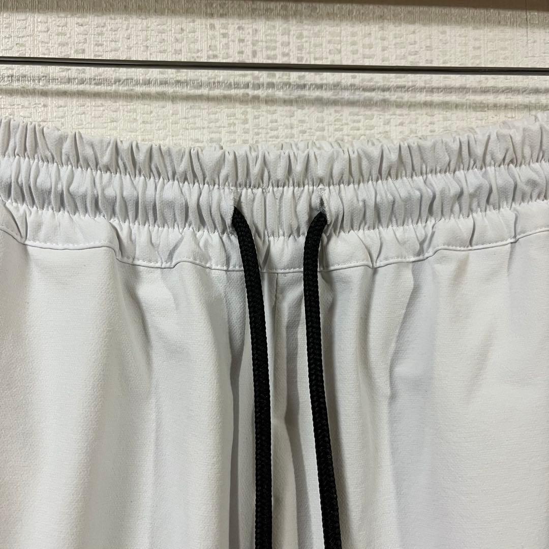 クロノス　CRONOS　ナイロンストレッチカーゴパンツ　Lサイズ　ホワイト