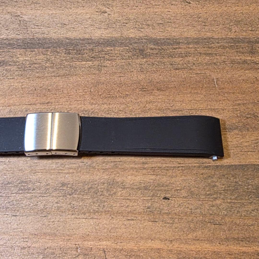 Cartier サントスドゥカルティエMM Delugsラバーベルト