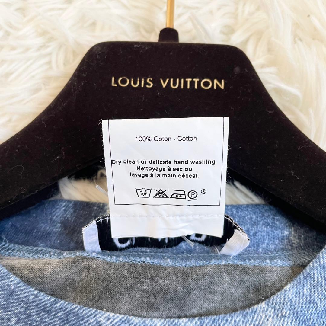 新品未使用　クリスチャンディオール　ガリアーノ　Tシャツ　デニム　Lサイズ　青