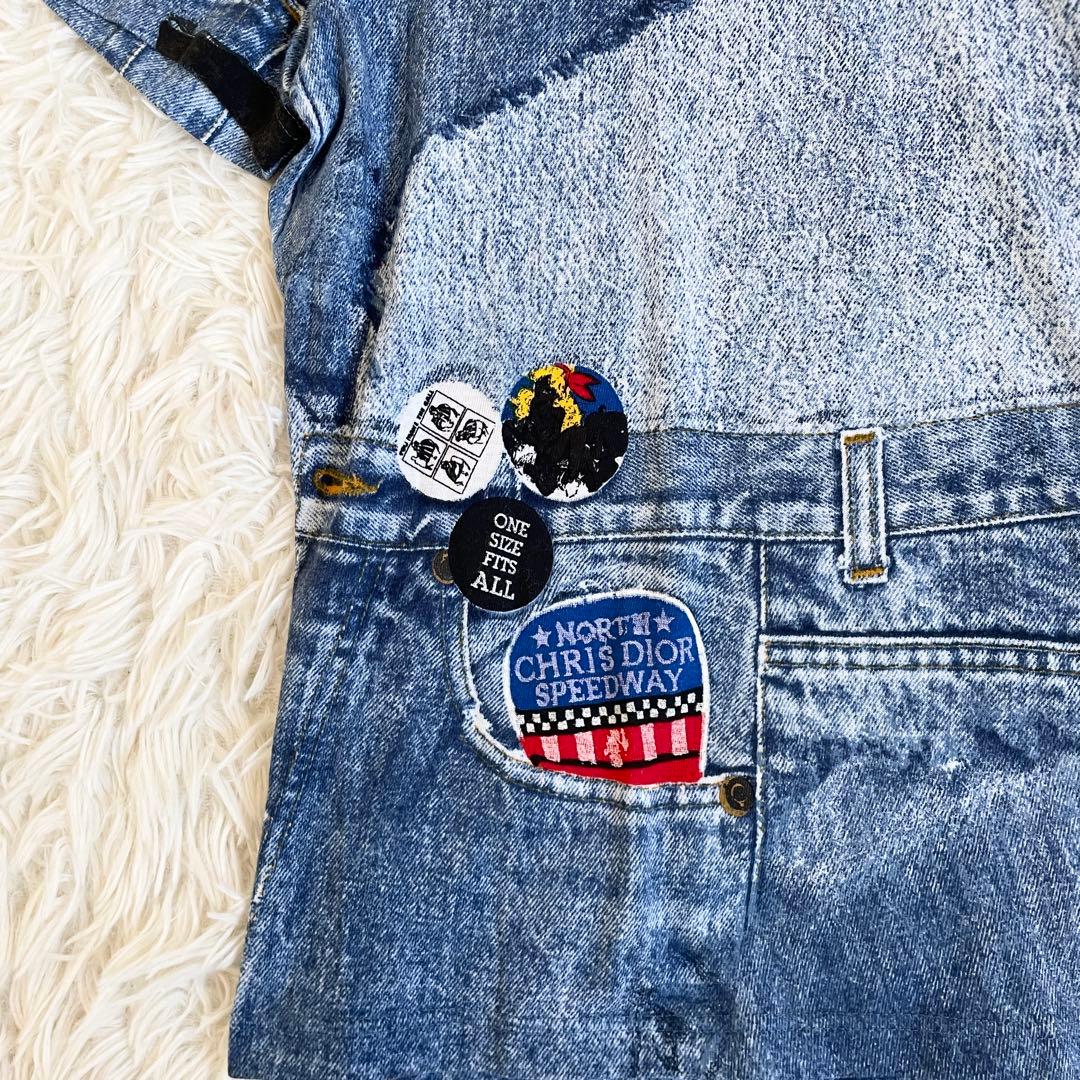 新品未使用　クリスチャンディオール　ガリアーノ　Tシャツ　デニム　Lサイズ　青