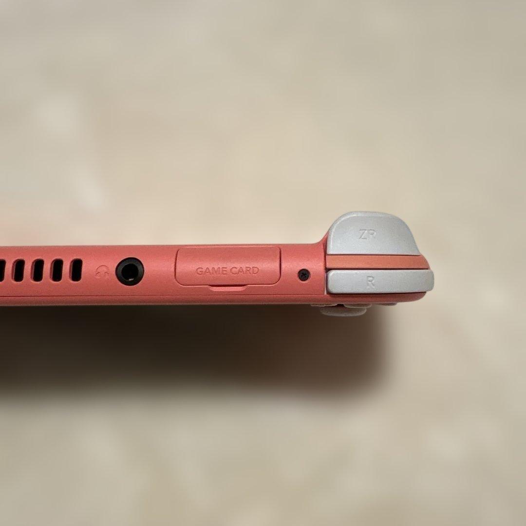 Nintendo Switch Lite コーラル ピンク　ケース付