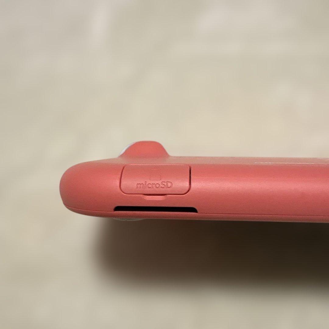 Nintendo Switch Lite コーラル ピンク　ケース付