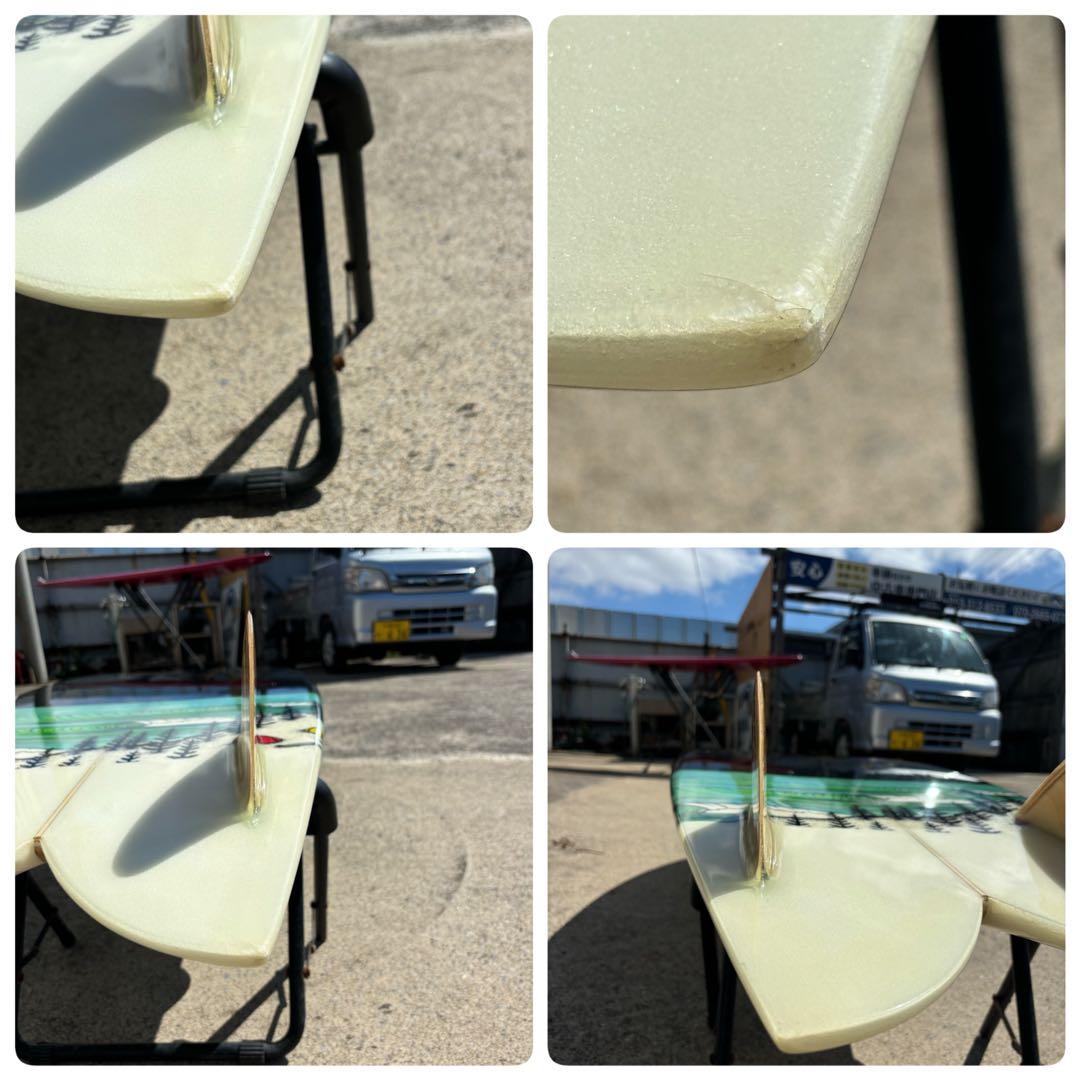 サーフボード 新品未使用 展示品 フィッシュ FISH レトロ オルタナ