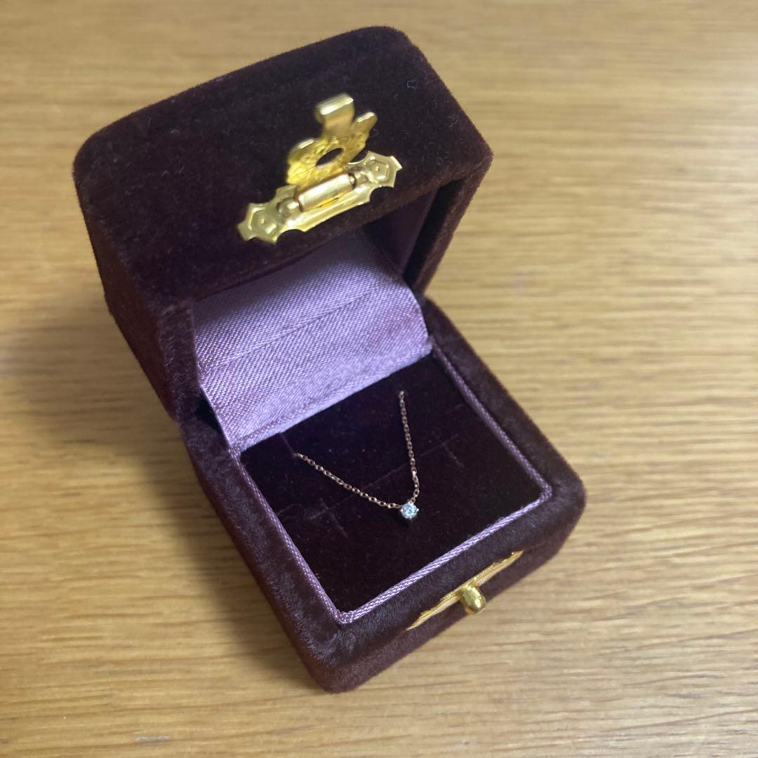 ete K10 ダイヤ2mm 40cm ピンクゴールド