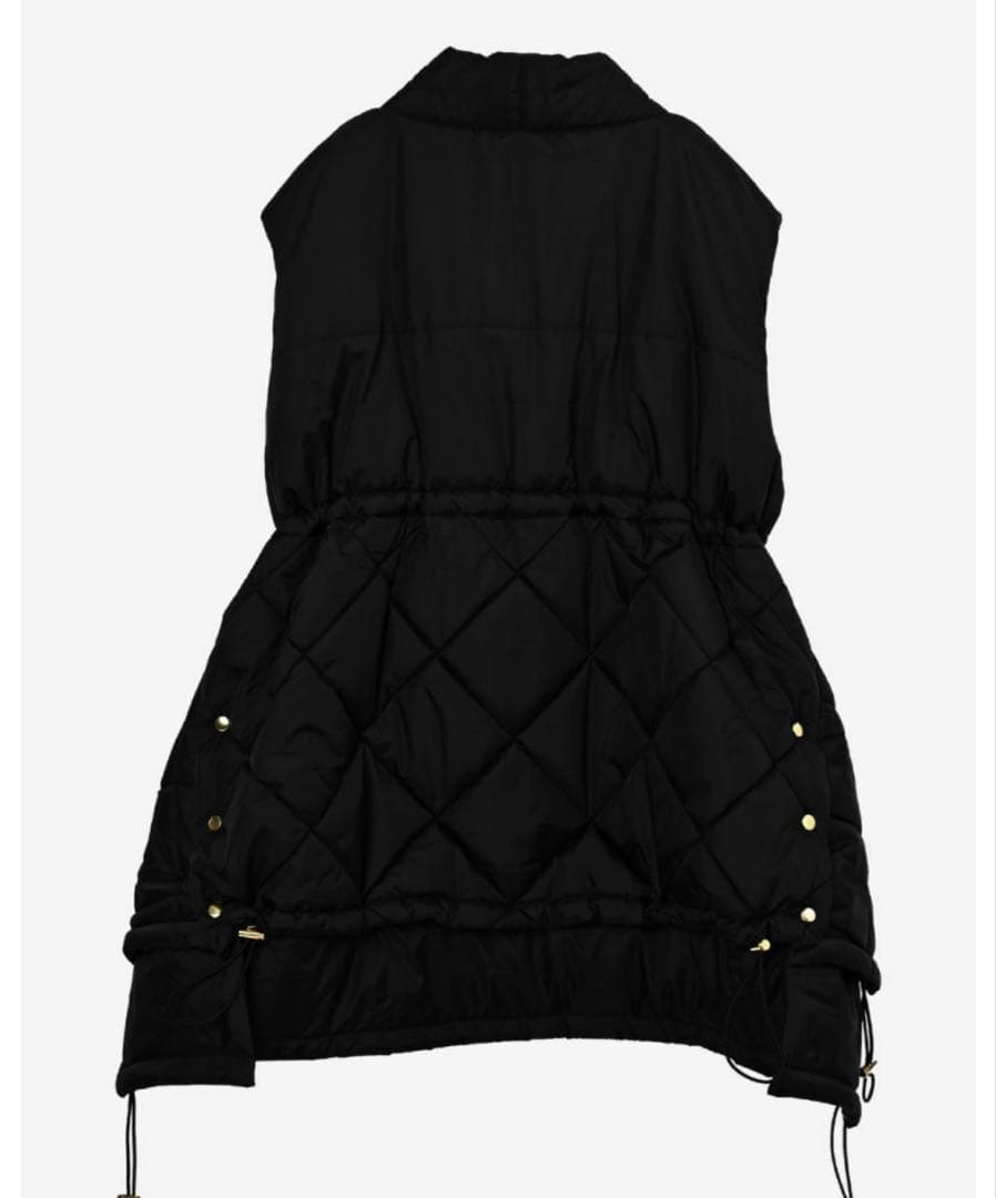 Maison de Dolce キルティングベスト/black