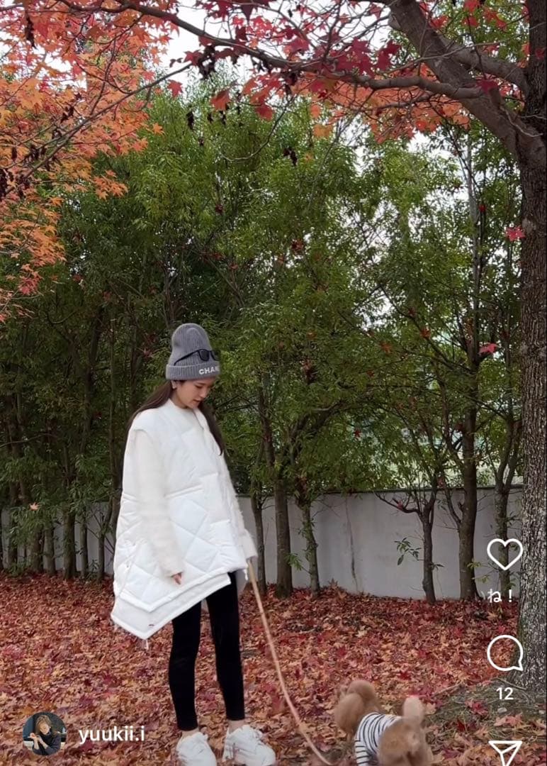 Maison de Dolce キルティングベスト/black