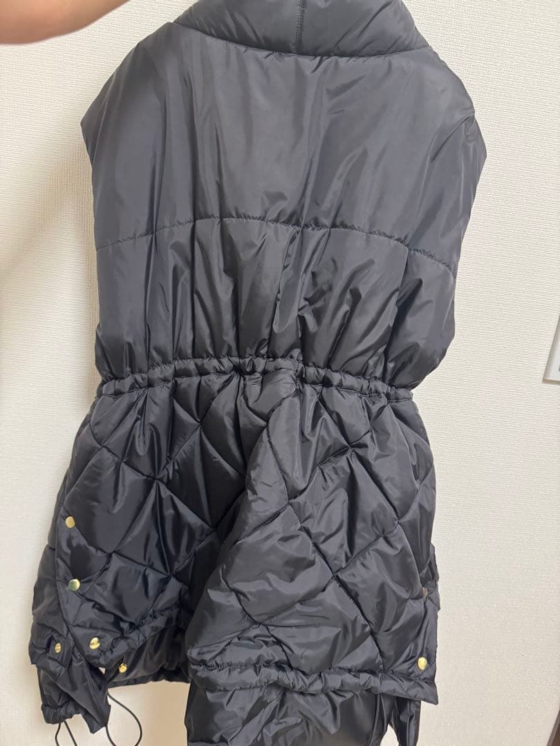 Maison de Dolce キルティングベスト/black