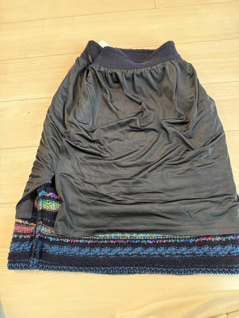 新品☆Sato Seni ☆佐藤繊維☆ニット スカート☆タグ付き☆サイズ2