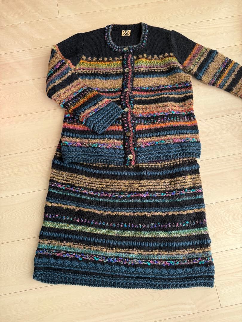 新品☆Sato Seni ☆佐藤繊維☆ニット スカート☆タグ付き☆サイズ2