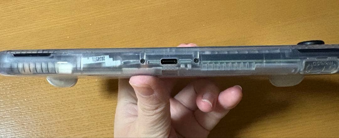 Nintendo Switch LITE スケルトンカスタム