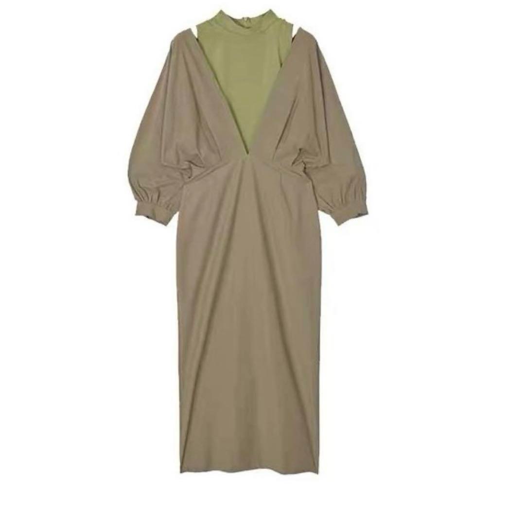 ワンピース AMERI MEDI OFFSHOULDER PUFFSLEEVE DRESS