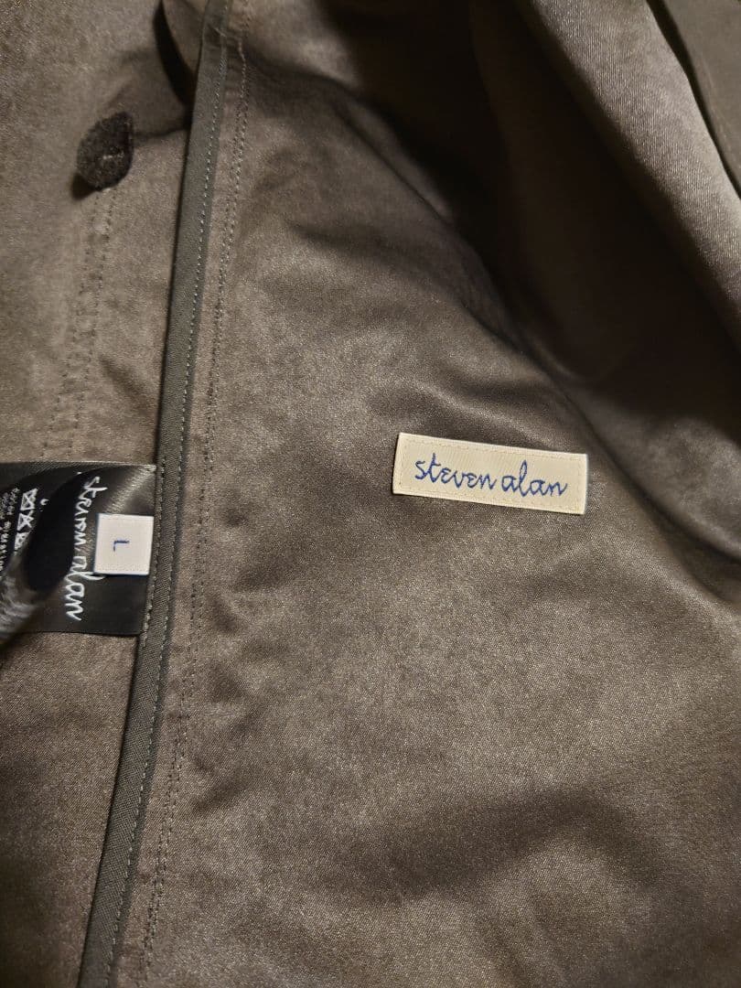 Steven Alan 　ベリーエマックス　ブラック カバーオール L