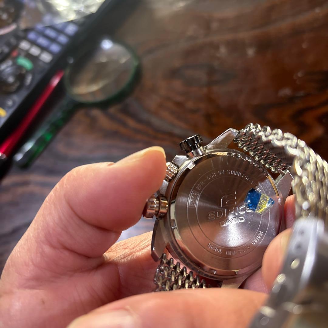 カシオ　Edifice EQS-920 クロノグラフ腕時計