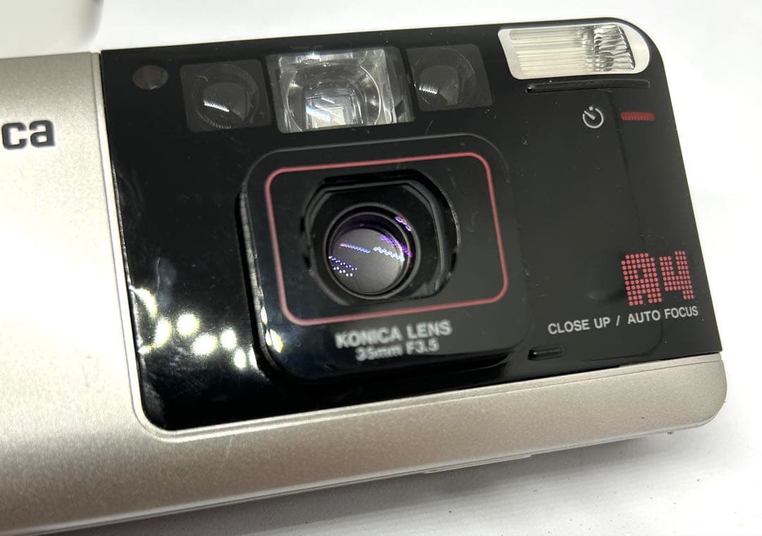 完動美品 Konica ビッグミニ A4 フィルムカメラ