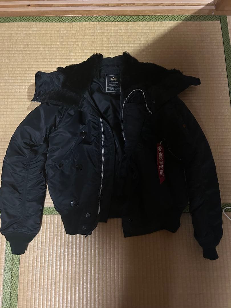 アルファ　　ブラックフライトジャケット