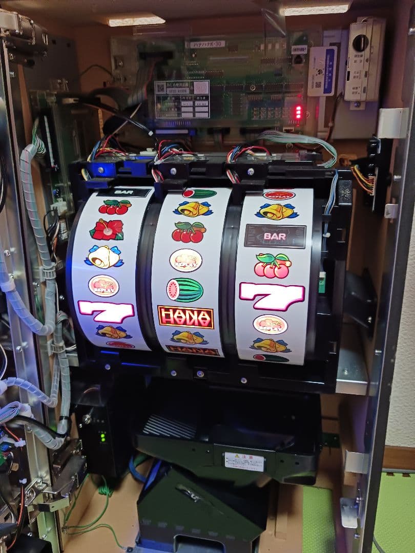 ケ*ウ様 キングハナハナ30 紫パネル パイオイニア　パチスロ実機　5号機