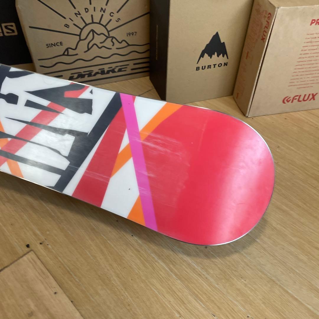 SALOMON×IGNIO　サロモン　スノーボードセット　バインディング付き