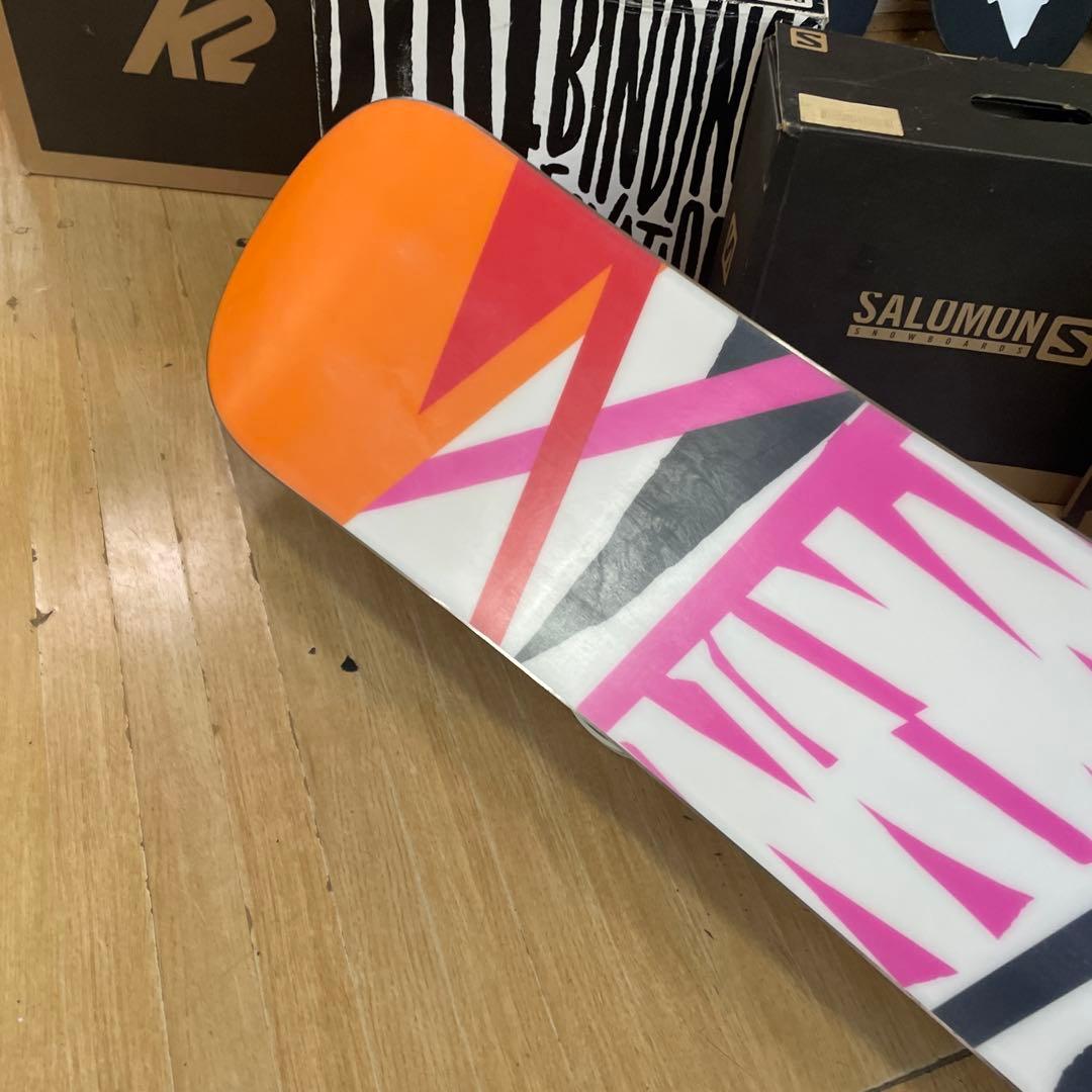 SALOMON×IGNIO　サロモン　スノーボードセット　バインディング付き