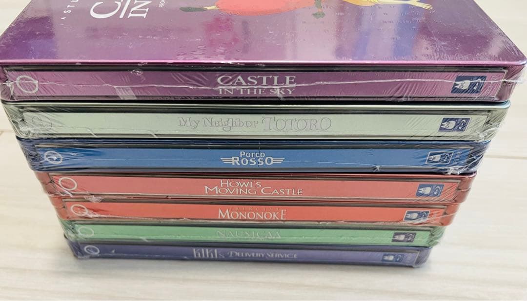ジブリ Blu-ray DVD 北米版 スチールブック 8枚セット