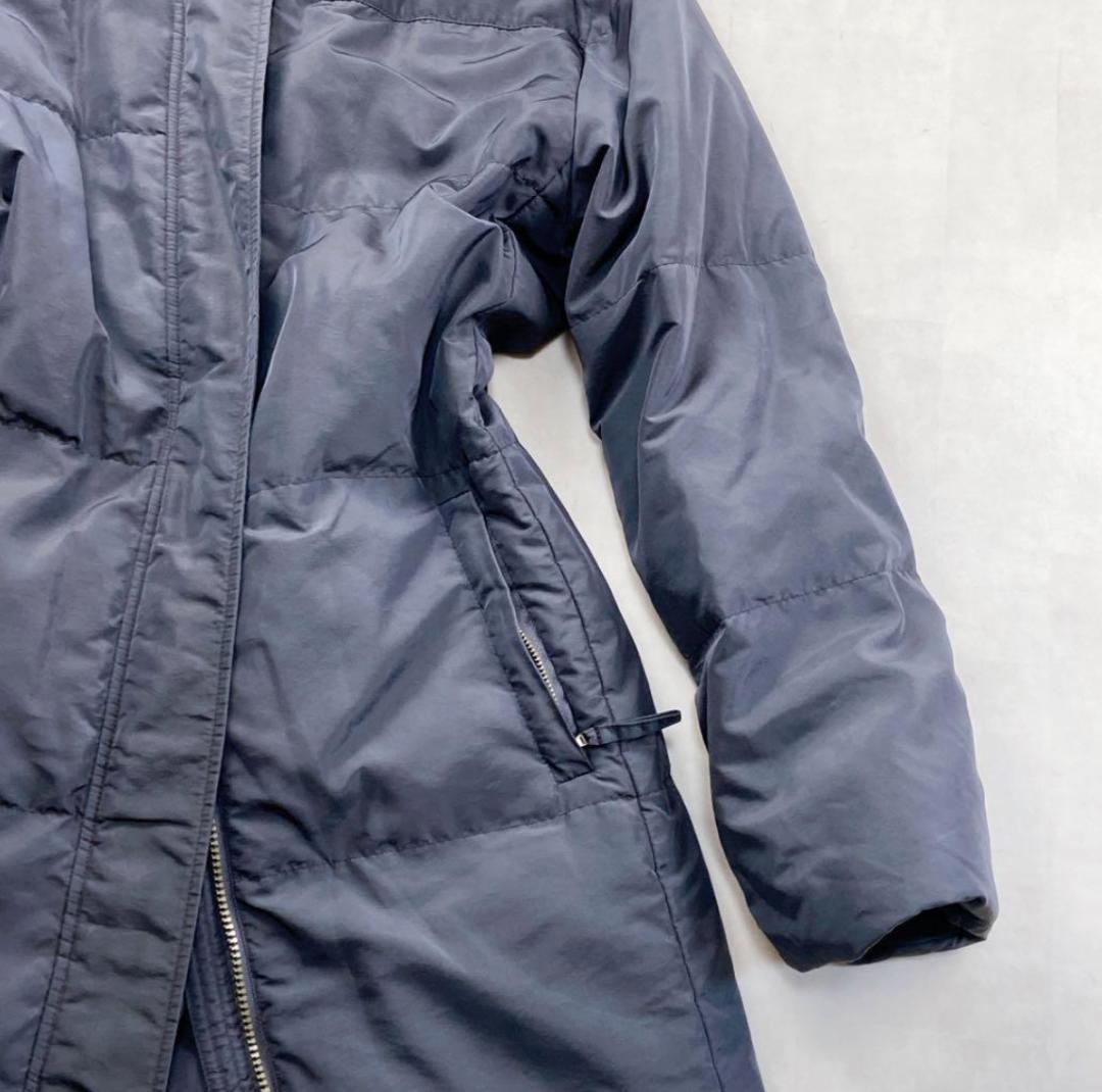 MaxMara 貴重 大きいサイズ LL リバーシブル ダウンコート グレー