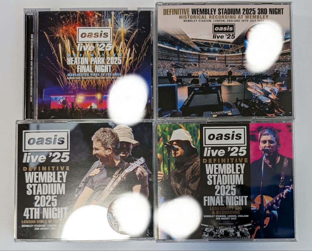 oasis live '25 4作セット