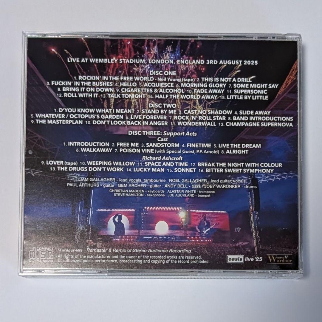 oasis live '25 4作セット