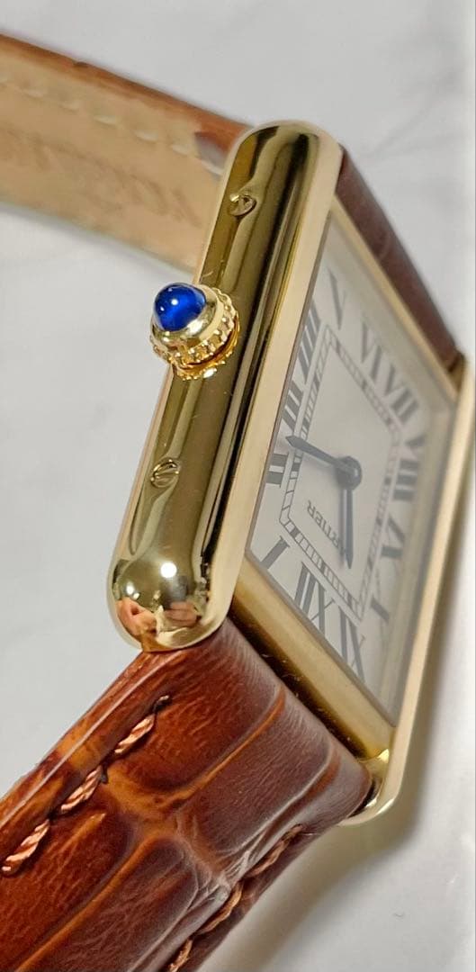 カルティエ CARTIER W5200002 タンクソロ SM K18YG/SS