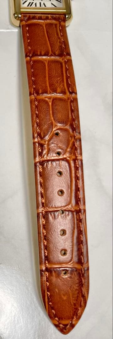 カルティエ CARTIER W5200002 タンクソロ SM K18YG/SS